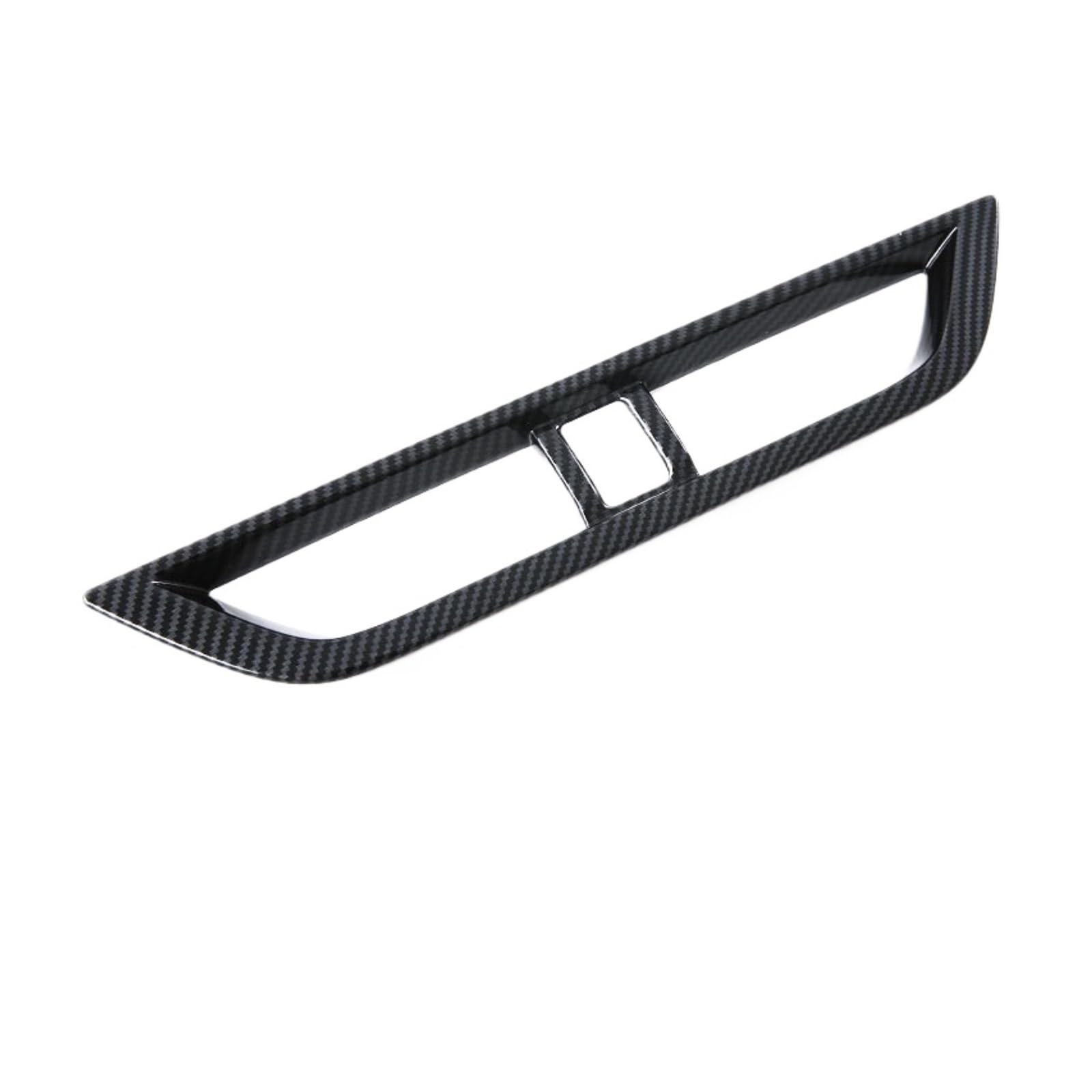 QBKGMEWCA Center Console Air Vent V Trim Frame Modification Accessory Compatible for Toyota Veloce Carbon Fiber
