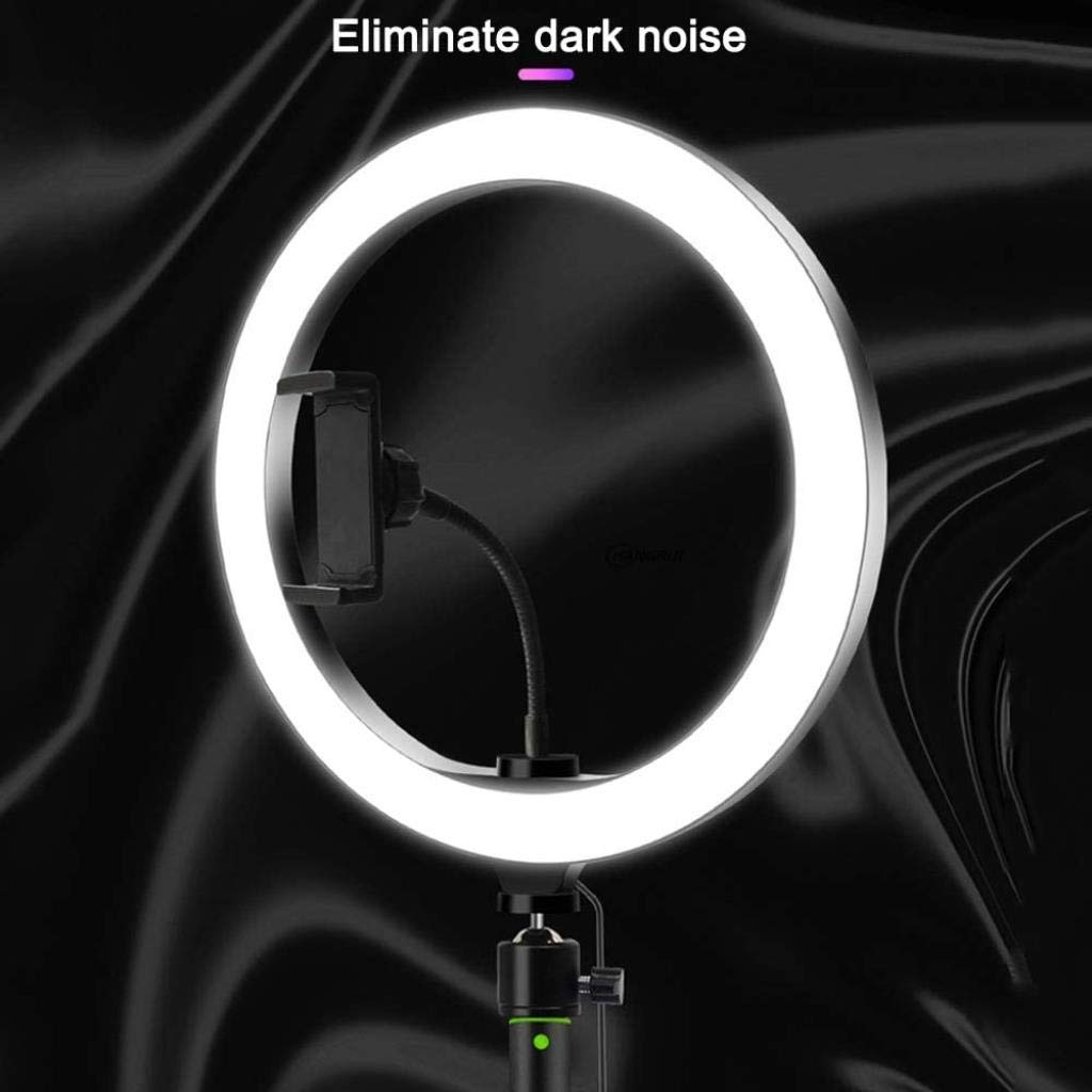 Luce ad anello a led da 16/20/26 cm con supporto e supporto per telefono, luci ad anello per selfie USB con supporto per treppiede da 90/100/120 cm dimmerabile, per video Youtube, trucco, se