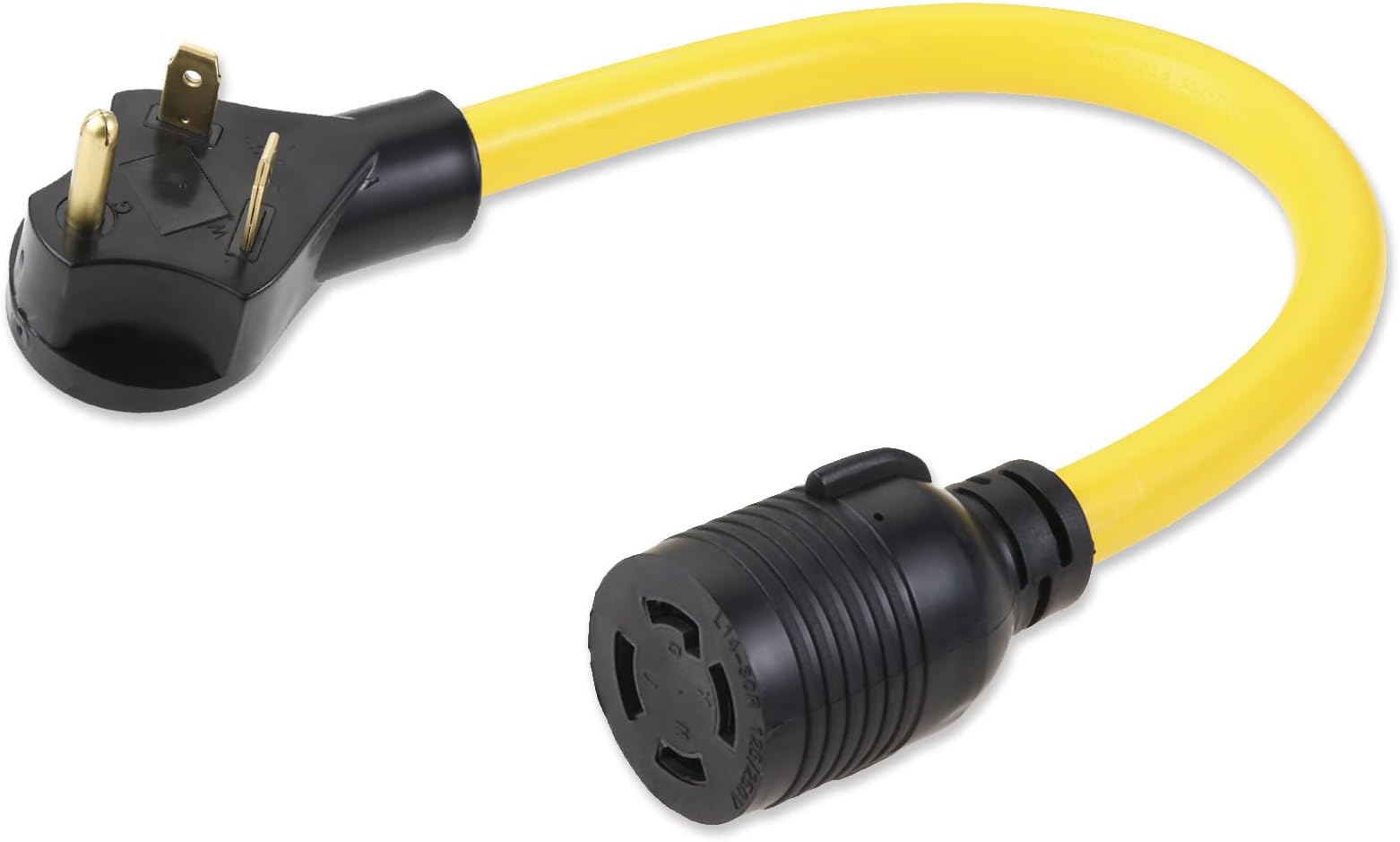 AQQHSAIN 10 FT NEMA L530P to L1430R Adapter Cord, 4 Prong