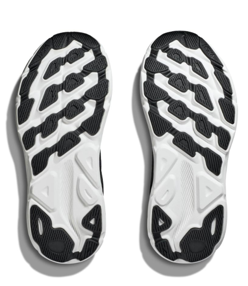 Image of Hoka Men's Clifton 9 Black /White 13 Medium