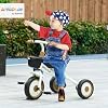 AIYAPLAY Baby Trike, Toddler Tricycle with Adjustable Seat, Basket, Bell, Kids Tricycle for 2-5 Years Old, White #1