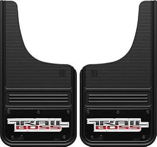 Gatorback Black Wrapped Trail Boss Front Mudflaps (2)