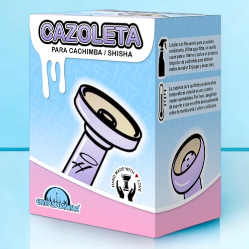 Der Tempel der Shisha – DISC BOWL Shisha Shisha Schale aus Keramik für Hookah – weißer Shisha-Kopf, kompatibel mit allen Wärmemanagern (Weiß)