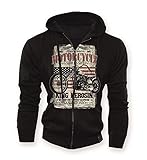 80% Baumwolle / 20% PES King Kerosin Zip Hoodie ? San Antonio