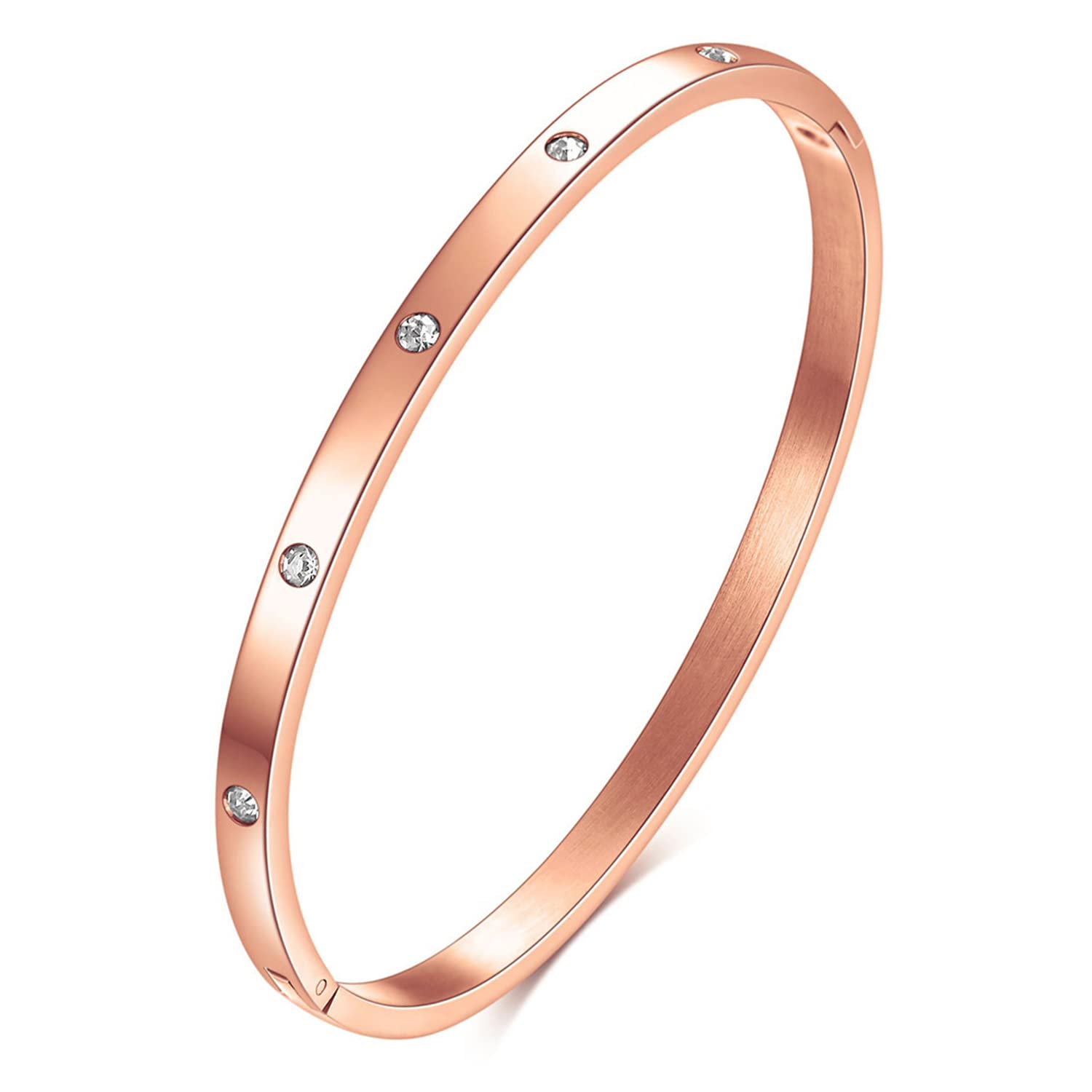 See full amazon price history chart for Peora Rose Gold Plated Cubic Zirconia Studded Bangle Bracelet Fashion Stylish Pattern Jewellery for Women & Girls Peora Rose Gold Plated Cubic Zirconia Studded Bangle Bracelet Fashion Stylish Pattern Jewellery for Women & Girls (B0C4DVJGFX) Amazon Price History, Amazon Price Tracker