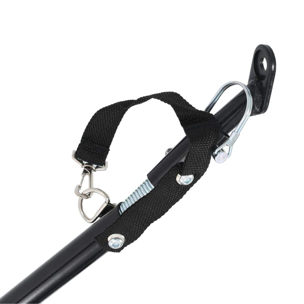 vidaXL 2-in-1 Fahrradanhänger Hunde Buggy Hundefahrradanhänger Hundetransporter