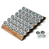 EVERBBKING Acacia Coffee Pod Holder Set of 2,K Cup Holder Drawer or Countertop k cup Organizer Coffe