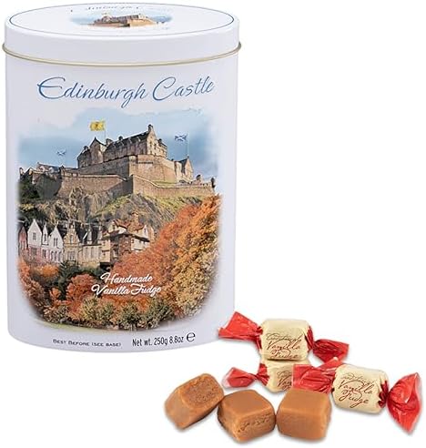 Gardiners of Scotland Edinburgh Castle Vanilla Fudge 8oz (Pack of 1)