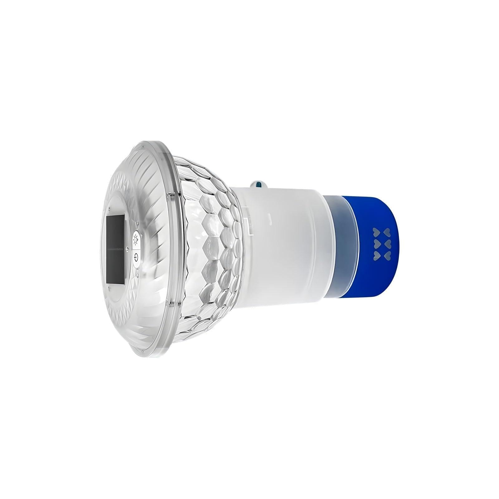 Msioytog Bright Remote Control LED Light for Swimming Pools with Adjustable Color Settings Underwater Pool Light