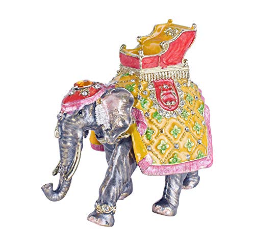 Pillendose Elefant Schmuckdose Deckeldose Faberge Dose Box Schmuckschatulle cl203 Palazzo Exklusiv Cover