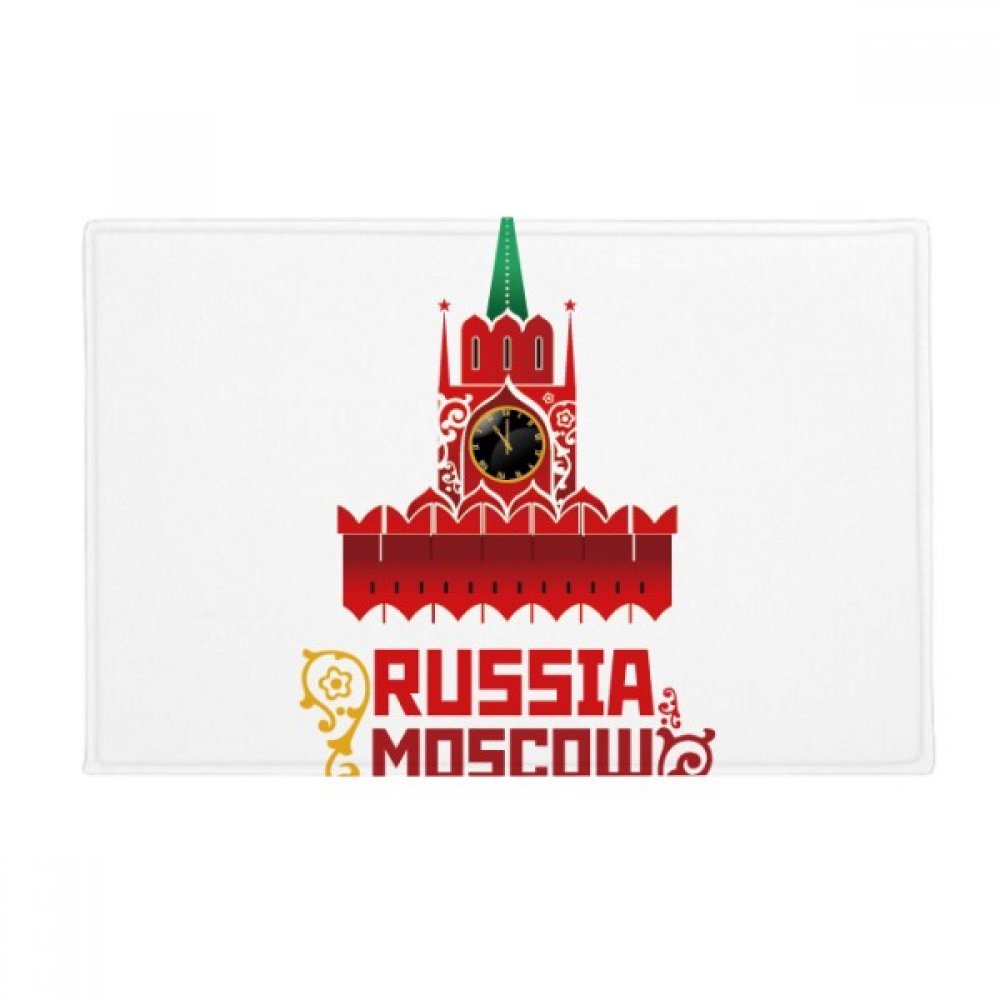 Tapis Russie Kremlin de Moscou de salon aux finitions soignées