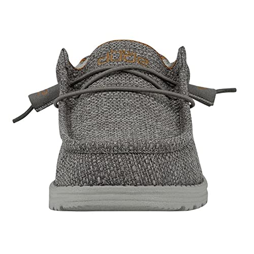 HEYDUDE Men's Wally Baja Cove Sherpa Size 14 | Menâ€™s Shoes | Men's Lace Up Loafers | Comfortable & Light-Weight