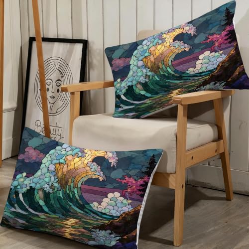 Housse de couette peinture murale bleue pour transformer le décor de votre chambre - 5