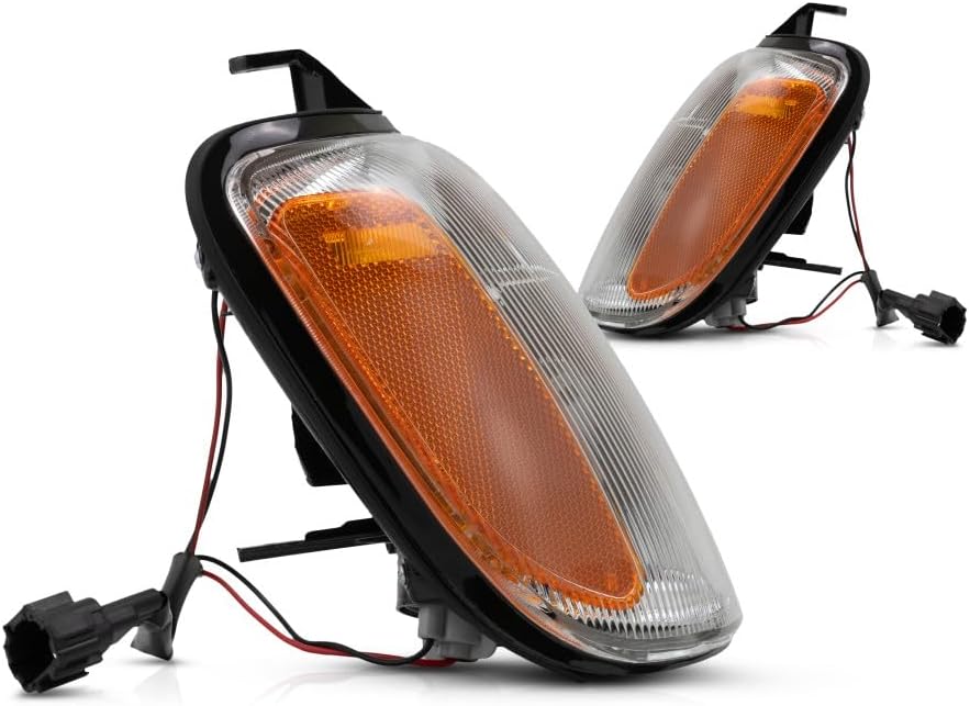 For Nissan Xterra Corner Signal Light 2000 2001 Pair Driver and Passenger Side DOT Certified For NI2520124