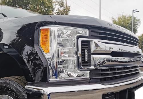 Kit de luces diurnas LED Xenon blancas iJDMTOY para Ford F250-F450 miniatura 6