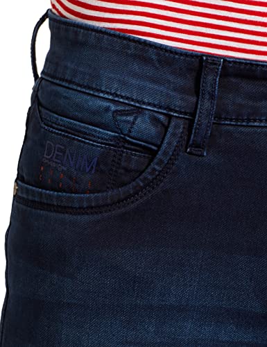 Image of Monte Carlo Mens Cotton Blend Trouser (2220873006Dn-1-36, Dark Blue, S)