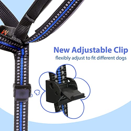 Dog Head Collar, No Pull Padded Head Halter For Small Medium Large Dogs For Training To Stop Pulling On Leash, Anti-Pull Reflective Head Harness For Walking #TOP2