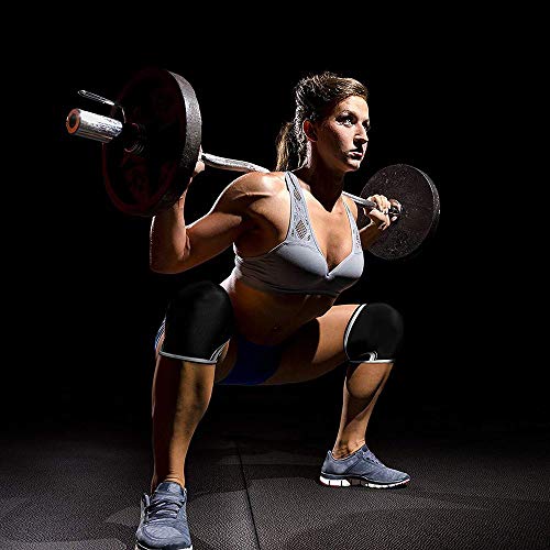 Joelheira Profissional Neoprene com Espessura de 7 mm Tam G para Crossfit