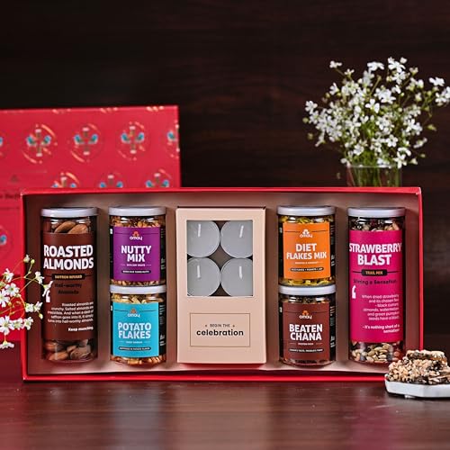Omay Foods 12 pcs_Season's Best Gift Box | Healthy Gift Hamper wi...