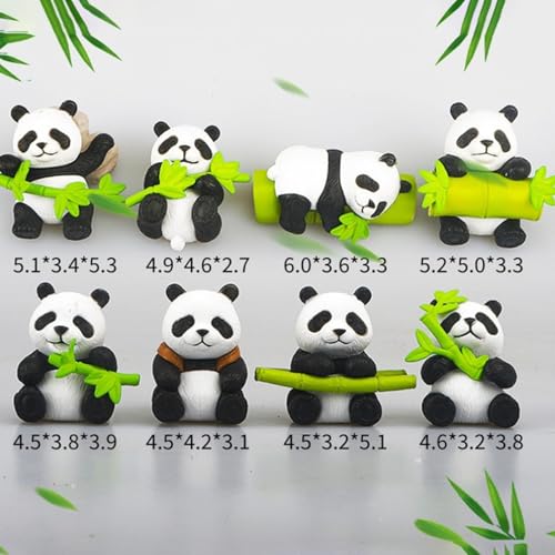 Imán decorativo magnético de pared con diseño panda miniatura 7