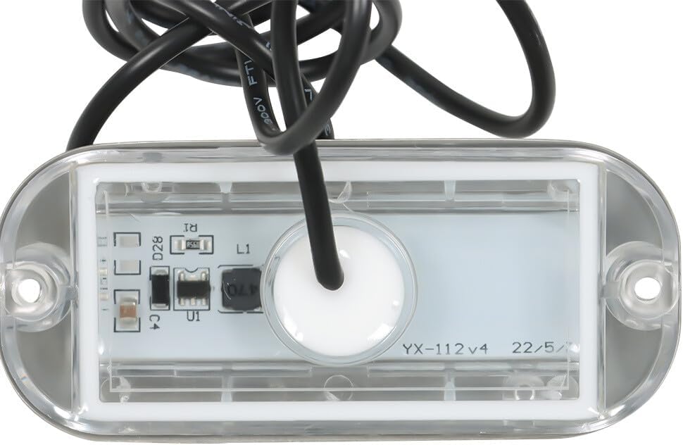 Fit For MarineTransom Light Underwater Lamp 27 LED Boat Lights Blue KUS543693