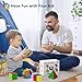 Vdealen Speed Cube Set, 2x2 4x4 Pyramid Mirror Dodecahedron Magic Cube Pack, Puzzle Cube Bundle Toys for Classroom Prizes Birthday Party, for Kids Teens Adults-5 Pack