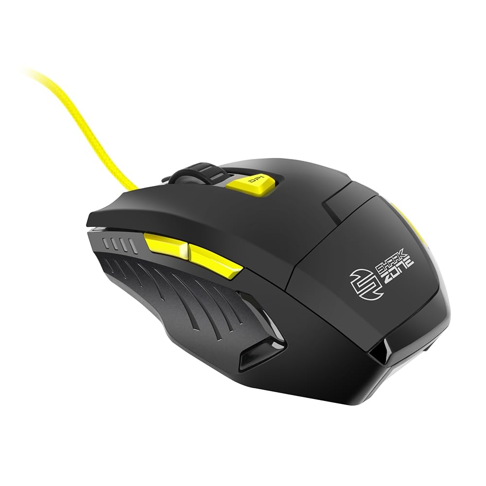 Sharkoon SHARK ZONE M20 GAMING MOUSE BLACK/YELLOW, 4044951015870 (BLACK/YELLOW)
