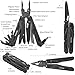 ROCKTOL Multitool, VG-10 Blade, 29-in-1 Multitool Pliers with Replaceable Wire Cutters and Saw, Heavy-duty Stainless Steel Multi-tool Set and Nylon Sheath for Camping Survival multi tool for Man
