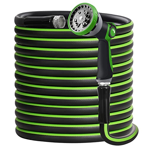 Heavy Duty Garden Hose 5/8' Super Flexible Water...
