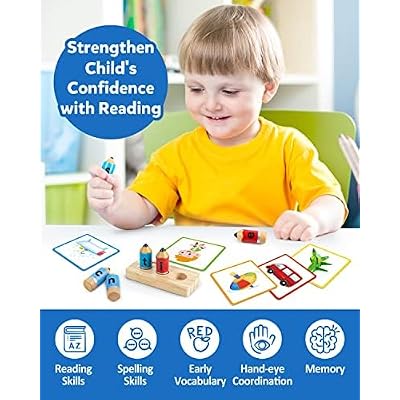 Coogam Wooden Short Vowel Spelling Games, Learn to India | Ubuy