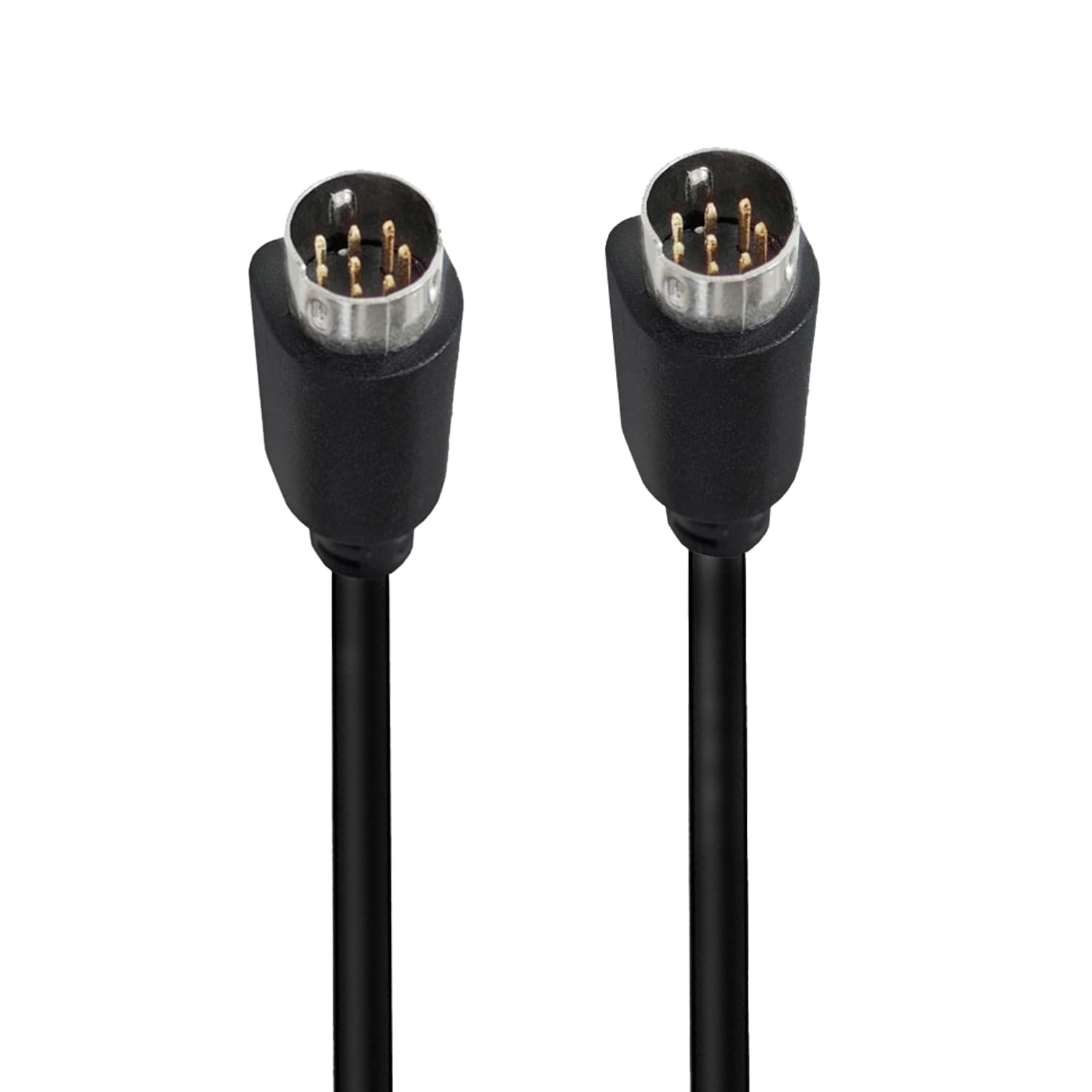 Câble mini DIN 8 broches mâle vers mâle, câble vidéo S Mini DIN 8 broches pour écran tactile PLC de remplacement pour caisson de basses JVC - Audio home cinéma (3 m)