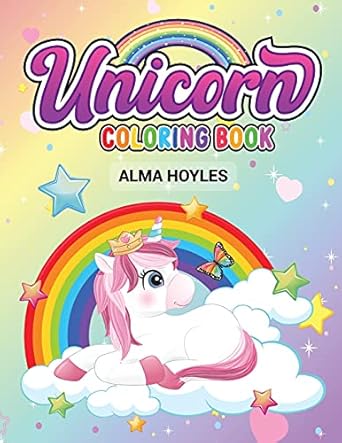 Unicorn Coloring Book Super cute Unicorn Coloring book Hoyles, Alma