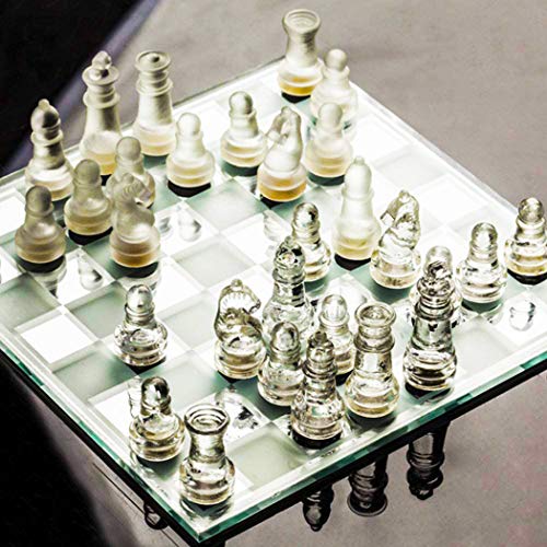 Chess Board Resin Mold Set, 1 Pcs Large Checker Board Epoxy Casting Mold with 6 Pcs 3D Chess Pieces Silicone Molds for DIY Art Crafts Jewelry Making, Family Board Games - Thumbnail 2