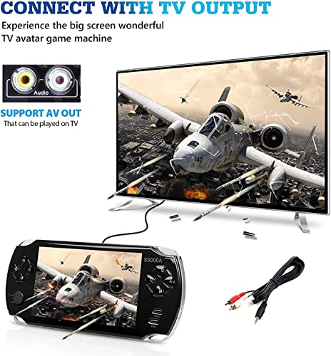 image for Moajerry Handheld Game Console,Retro Game Console 32GB 5.1 Inch 4800 C