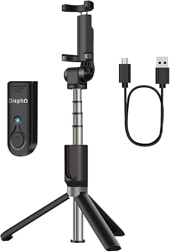 AFAITH Monopod extensible de mano selfie stick con obturador remoto inalámbrico compatible con iPhone XsXS maxX88P77P6s6, Galaxy S9S9