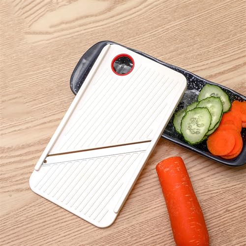 Mandolina cortadora y ralladora para frutas y vegetales miniatura 3