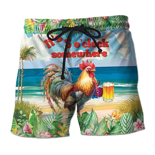 Cute Animal Mens Swim Trunks - Summer Swimming Trunk for Men - Beach Shorts, Mens Swim Shorts 81