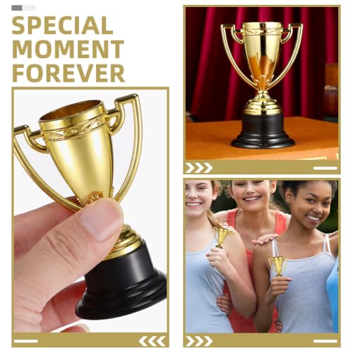 SUPVOX Mini Troféus 30 Peças De Prêmio De Troféu De Troféus De Plástico Para Crianças Copos De Trofé