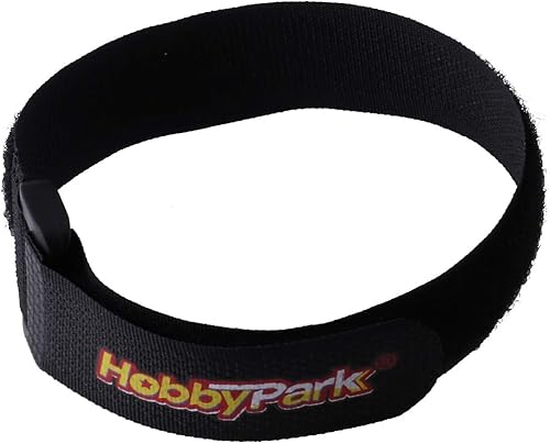 Miniatura 4 de Hobbypark Correas de batería RC de 0.630 x 7.874 in, correas de sujeción reutilizables, correas de seguridad, correas de gancho y bucle, correas de