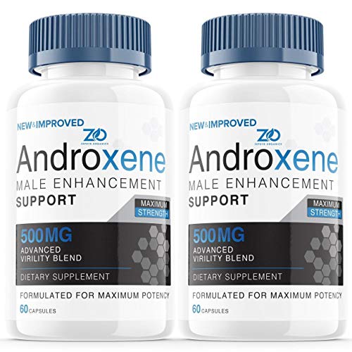 (2 Pack) Andro Androxene Male Pills Support Booster, Androzene As Seen on TV Supplement Pills 500mg - Elevated Levels (120 Capsules)