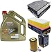 Produktbild Filter Set Inspektionspaket 5 Liter Motoröl EDGE Titanium FST 5W-30 LL SCT Germany Innenraumfilter Luftfilter Ölfilter