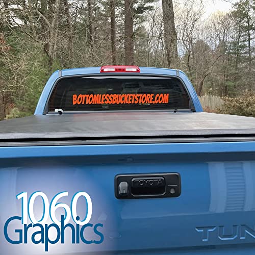 1060 Graphics 6" High Custom Vinyl Lettering (Make Your Own) Car, Truck, Window, Decal Sticker #TOP7