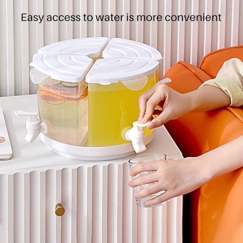 Distributeur de boisson fraîche à compartiments pour frigo et buffet de fête - 5