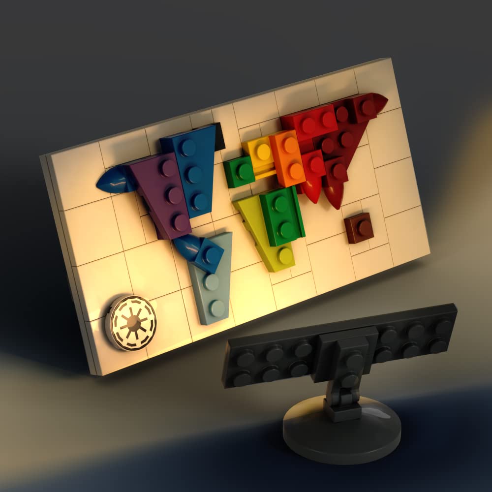 TEDDOO 4PCS Building Block LED Spotlight USB Interface with High Brightness 160mAs Power Supply Suitable for Large Models External Lighting Contour DIY Kit Compatible with Lego (Warm White Light)