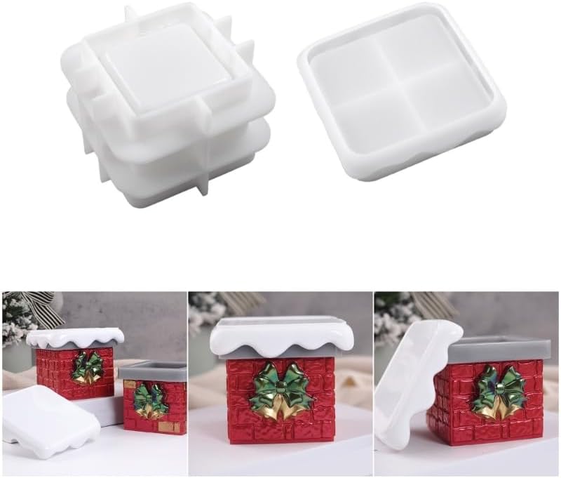 Multifuntional Storage Box Molds Gift Box Shape Storage Container Moulds image 2