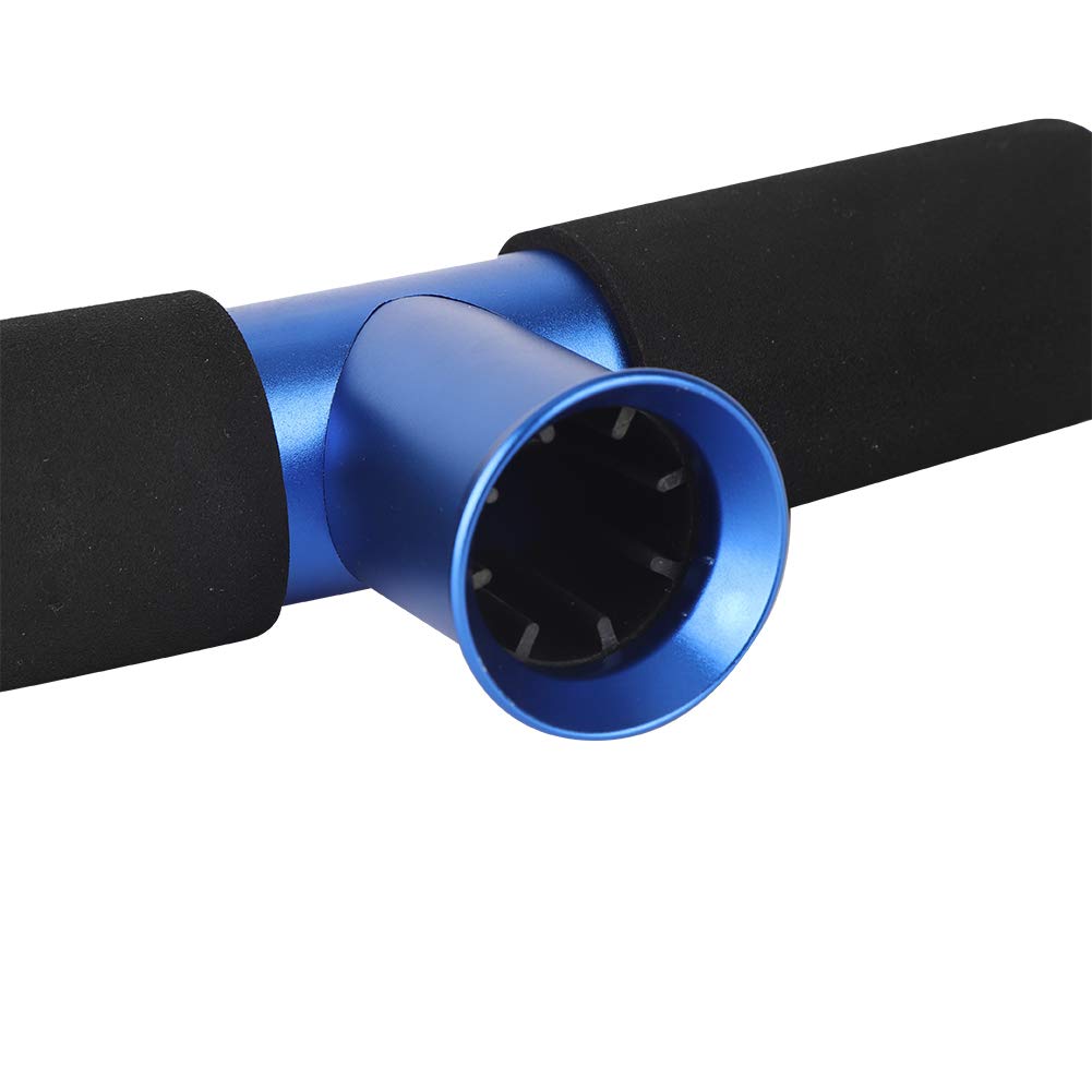 Ceinture de combat avec support de canne à pêche en aluminium et lanière – Coussin en T pour support de canne à pêche
