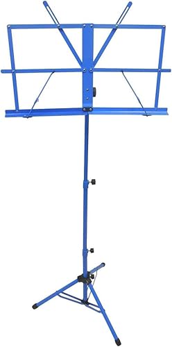 Miniatura 7 de SKY Soporte de música plegable ligero y ajustable con bolsa de transporte, color rosa