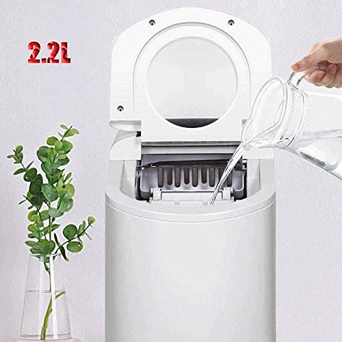 Fabricadora de hielo automática 8.5KG acero inoxidable 220V miniatura 2