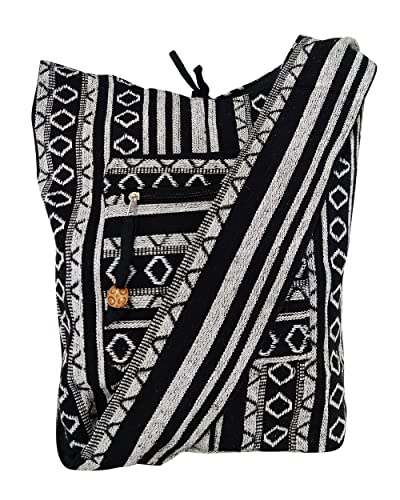 Image of SUVASANA Large Sling Shoulder Bag for Men Women Casual Comfortable Market Groceries School Books Everyday Purse Travel