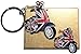 Produktbild Geschenkbox GB Union Flagge verdeckt Scooter Schlüsselanhänger aus Metall & Emaille Button-Set Mod